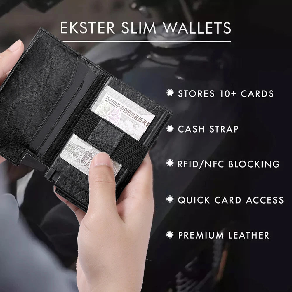 Shimengfu Vault Cardholder - TechTrendEssentials TechTrendEssentials black Shimengfu Vault Cardholder TechTrendEssentials