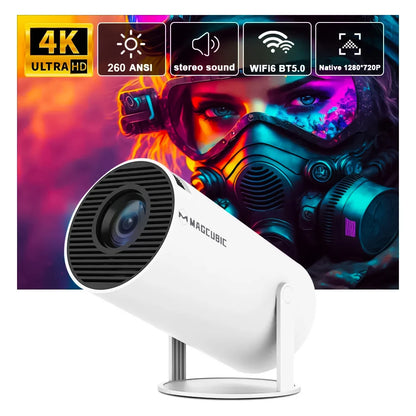 Magcubic HD 4K Smart Projector - TechTrendEssentials TechTrendEssentials Grey / US PLUG Magcubic HD 4K Smart Projector TechTrendEssentials