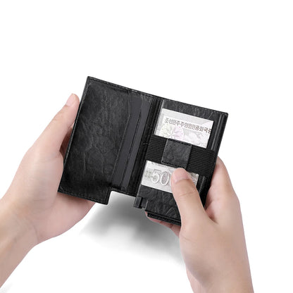 Shimengfu Vault Cardholder - TechTrendEssentials TechTrendEssentials black Shimengfu Vault Cardholder TechTrendEssentials